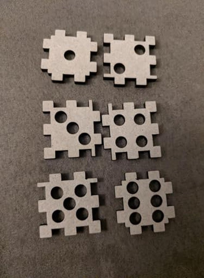 مكعبات خشبية ثلاثية الأبعاد، لعبة ألغاز مكعبات للأطفال والكبار | مكعبات خشبية ثلاثية الأبعاد مقطوعة بالليزر | لعبة تعليمية لتنمية الذكاء | مجموعة مكعبات لتعليم الرياضيات | لعبة خشبية مصنوعة يدويًا للأطفال - Image 3